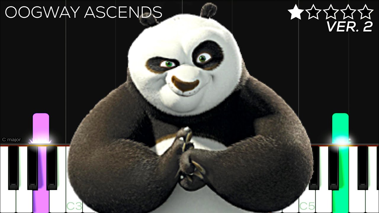 Kung Fu Panda Oogway Ascends Piano Sheet Kung Fu Panda - Oogway Ascends | EASY Piano Tutorial - YouTube