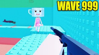Surviving Waves Of Brainrots In Roblox Brainrot Zombie Tower