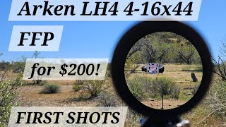 First Shots With The Arken LH4 4-16x44.