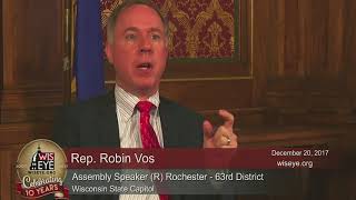 Morning Minute: Assembly Speaker Robin Vos Reviews the Year