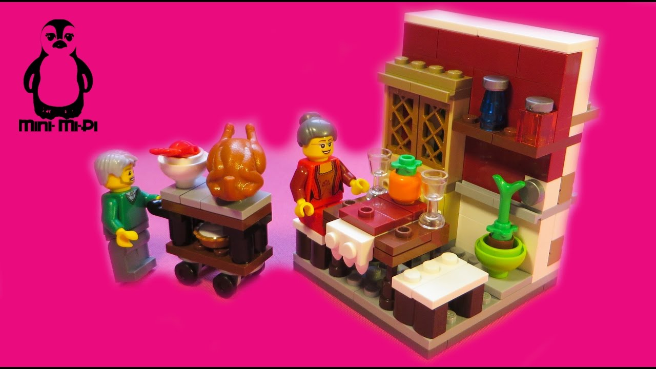 LEGO® 40123 Thanksgiving Feast | Speed build
