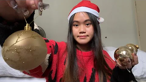 ASMR POV YOU’RE MY CHRISTMAS TREE ( decorating you )