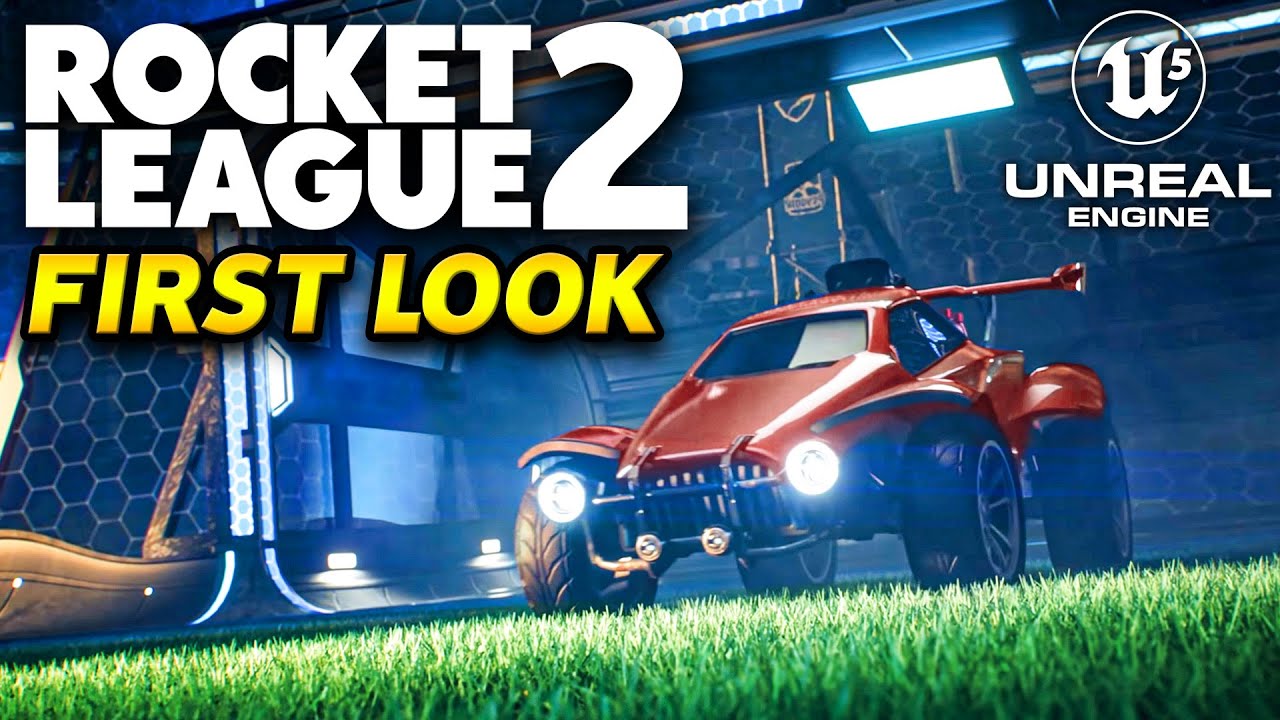 FIRST LOOK at Rocket League 2 Gameplay (Unreal Engine 5) - April