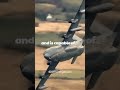 🔥 INSANE C-130J Low Pass & Tactical Landing! #militaryaircraft