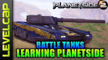 Tank Tutorial Vanguard + Lightning (Planetside 2 Gameplay/Commentary)