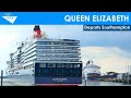 Queen Elizabeth departs Southampton (04/08/2021)