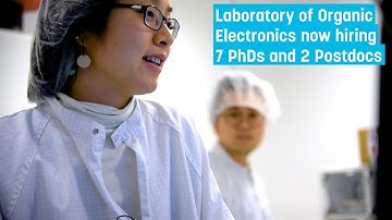 WWSC: Wood Science - Openings at Laboratory of Organic Electronics