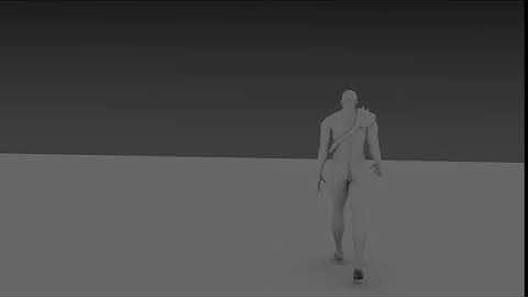 Blender bvh motion capture test