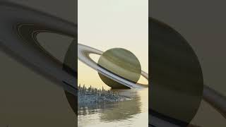 Satürn Suyun Üstünde Yüzebilir Mi?