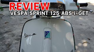 REVIEW VESPA SPRINT 125 ABS i GET ปี 2020 | ใช้ประจำวันจริง พร้อมแจ้งปัญหา