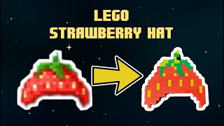 Lego Strawberry Hat | Lego Pixel Worlds Recreations