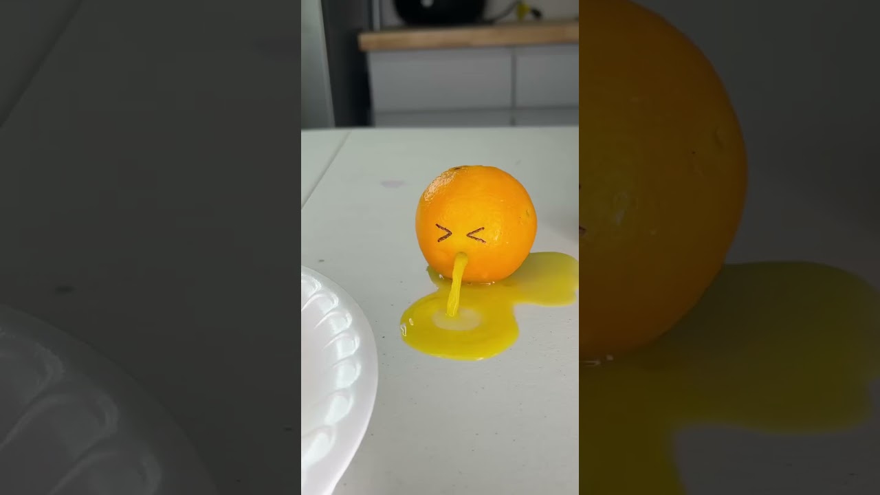 Juicy Secrets: The Fun Way to Squeeze Oranges! 🍊✨