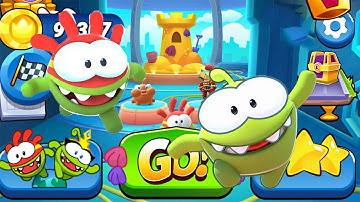 Om Nom : Run : NEW CHAPTER - RUNNING WITH SUPER NOM YOUR FAVORITE CHARACTER gameplay IOS/Android