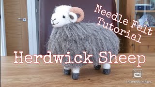 Needle Felting Sheep Class – Hooked Knitting