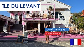 Ile du Levant - a nude island in France