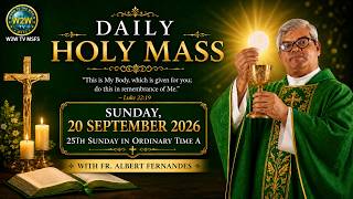 SUNDAY HOLY MASS | 20 SEPTEMBER 2026 | 25TH SUNDAY IN ORDINARY TIME A by Fr Albert #holymassdaily