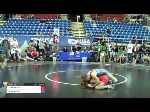 Championship 117 Consi of 16 #2 - Jasmine Weaver (VA) vs. Autumn Gordon (OH)