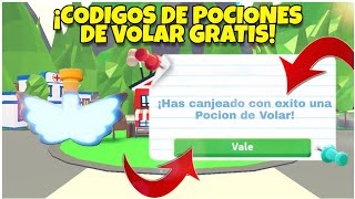 ¡NUEVOS CODIGOS PARA CONSEGUIR POCIONES DE VOLAR GRATIS EN ADOPT ME!?