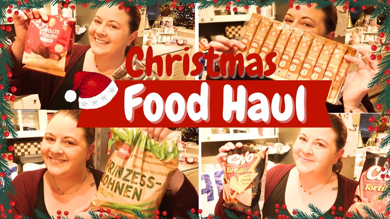 XXL CHRISTMAS FOOD HAUL 🎄 🎅| Fräulein Jasmin