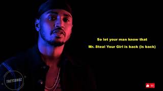 Trey Songz - Mr. Steal Your Girl (Lyrics)