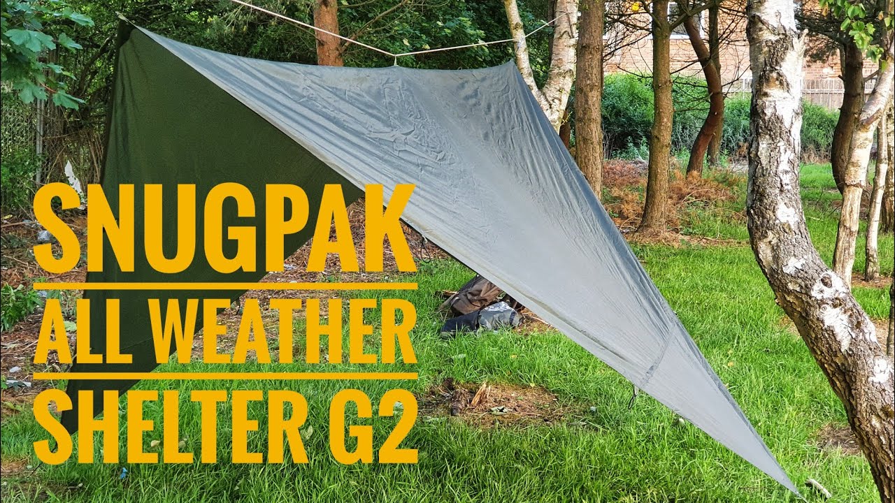 Snugpak All Weather Shelter G2 - YouTube