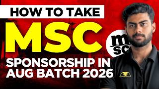 MSC Sponsorship 2026 EXACT PROCESS | Here Is What You Should Know | Mafia