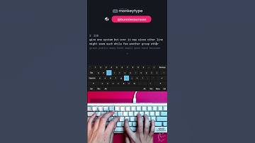 218wpm w/ the HHKB Pro 2 | Type test + sound test