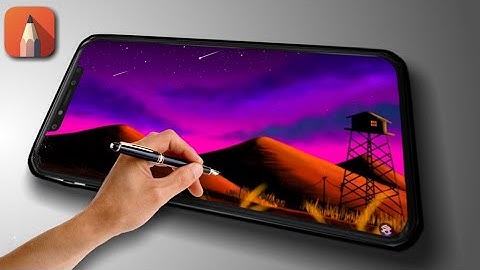 Vintage hills (TIMELAPSE) autodesk sketchbook android