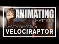 Animating mattels amber collection velociraptor stop motion tutorial