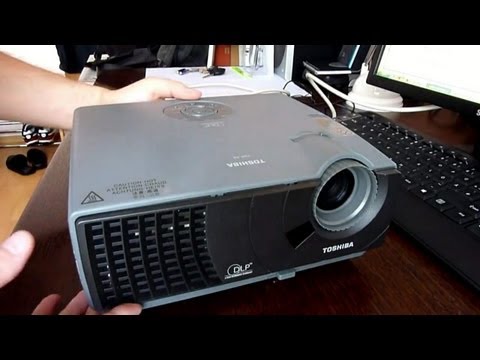 Repairing Toshiba TDP-S8 projector teardown