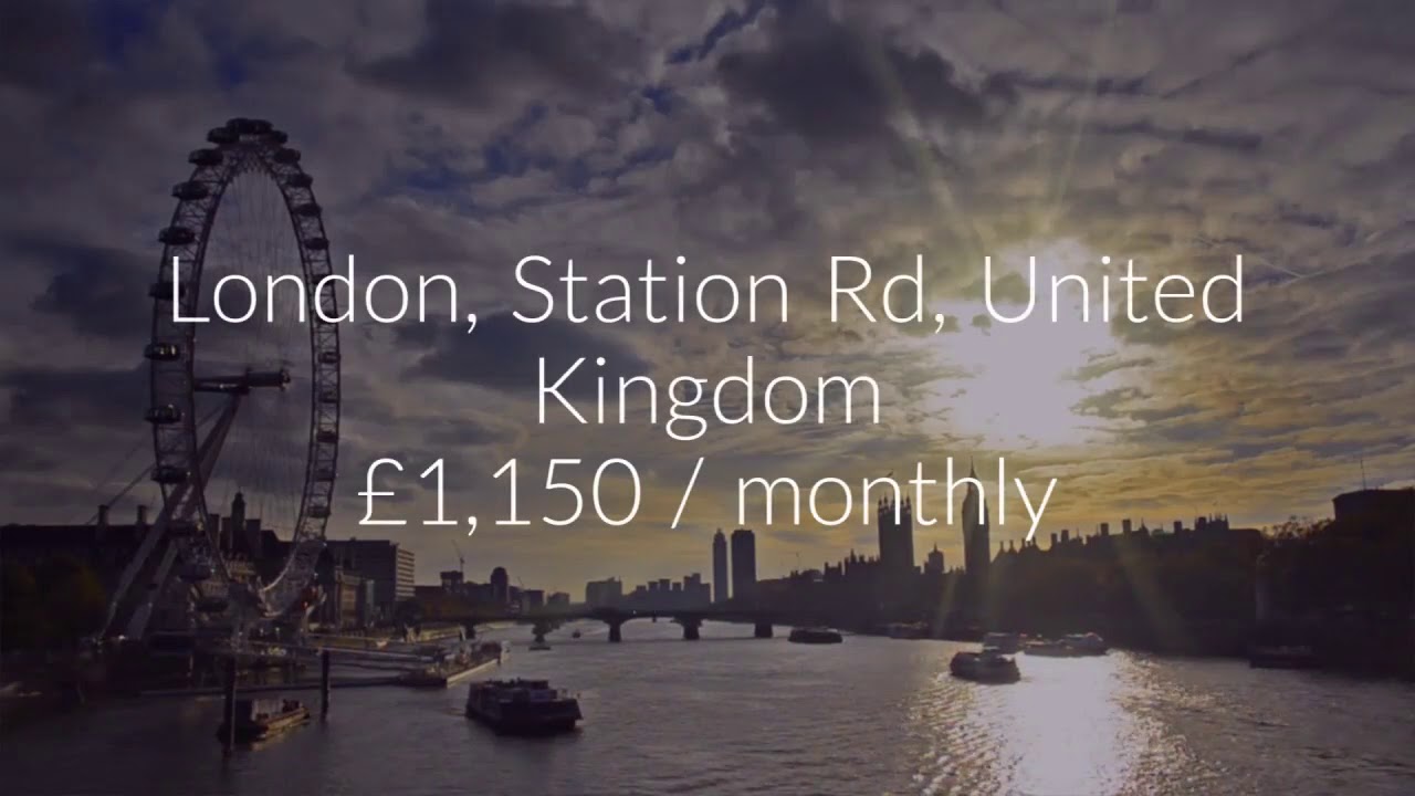 Apartment to rent in London, Station Rd, £1,150 / monthly - YouTube