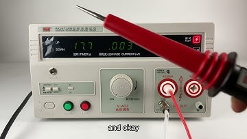 RK2672AM Withstand Voltage Tester AC/DC 0~5KV