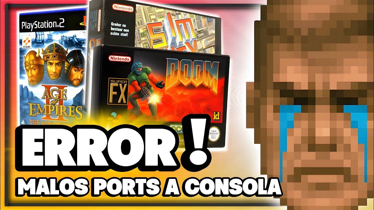 Los PEORES PORTS de PC a CONSOLA ❌ ¿DOOM, Half-Life, Age of Empires…?