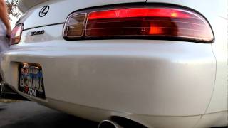 5Zigen Fireball Mega exhaust on 1996 Lexus SC400