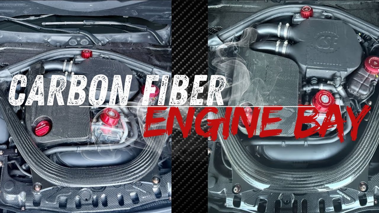 Dinman CF Engine Cowl for the F80 M3