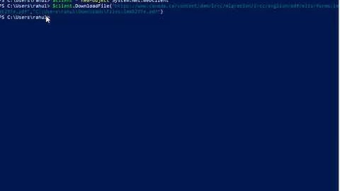 How to Download Documents using Powershell