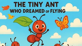 The Tiny Ant Who Dreamed of Flying | Moral Story for Kids