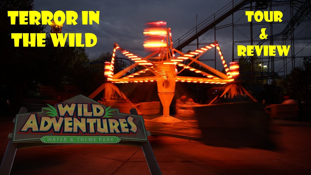 Wild Adventures Terror In The Wild Tour And Review YouTube