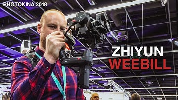 Zhiyun Weebill Lab first TEST at PHOTOKINA 2018 | FIRST LOOK | BEST TRAVEL GIMBAL EVER?