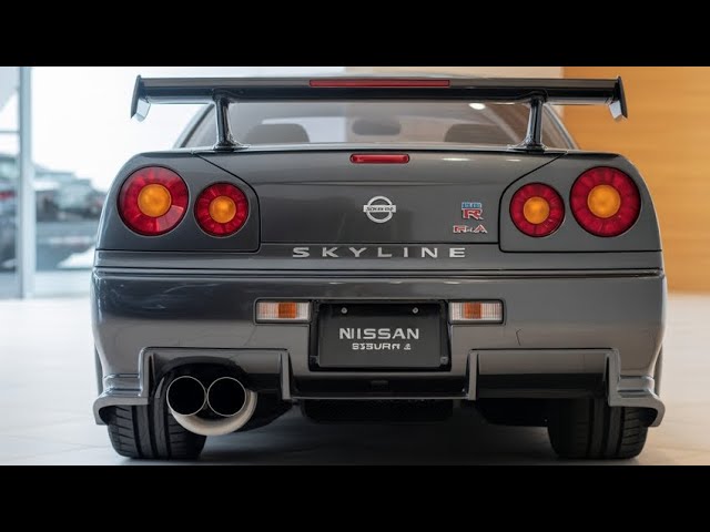 自動車 NISSAN GTR 1998 Nissan Skyline GT-R R34 – The JDM Godzilla That Took