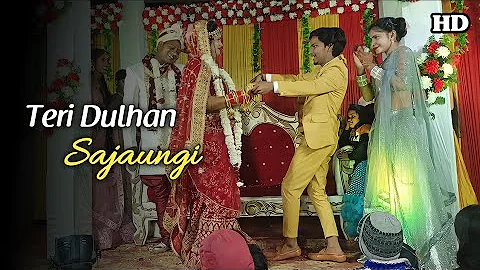 sajan sajan sajan teri dulhan sajaungi l sajan teri  hindi song video l wedding dance viral video