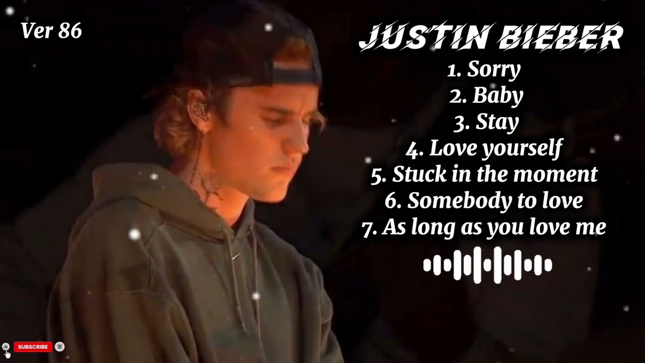 JUSTIN BIEBER Best Songs Playlist 2026 | JUSTIN BIEBER Greatest Hits Full Album remake EDM ver 86