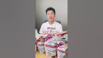 Dynamo – Nước giặt sạch sâu, thơm lâu, diệt khuẩn 99%, phơi trong nhà vẫn thơm, giá tốt