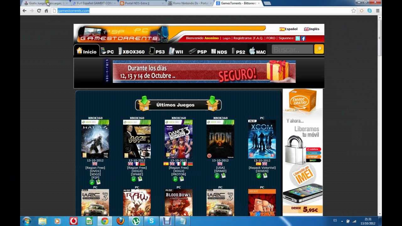 MEJORES PAGINAS PARA DESCARGAR JUEGOS XBOX 360 RGH