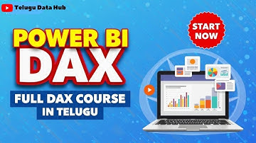 DAX full Course in Telugu | Full Tutorial for Beginners to Advanced | Telugu Data Hub #daxtelugu