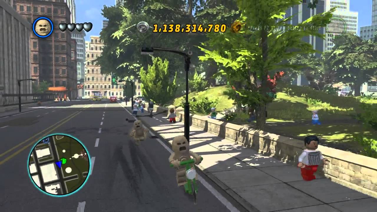 LEGO Marvel Super Heroes The Video Game - Sandman Goon free roam