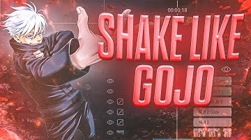 Make Shake + Transitions Like Gojo ❤️‍🔥 | In Alight Motion Tutorial Amv