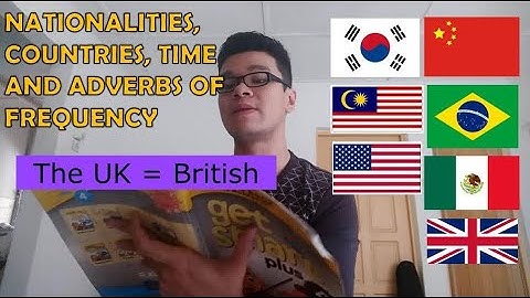 English CEFR Year 4: Module 1 - Where Are You From? (COUNTRIES, ADVERBS OF FREQUENCY, AND TIME)