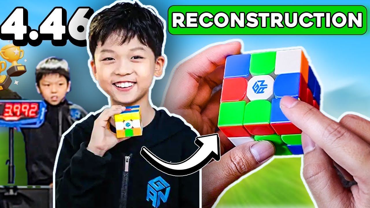 เด็กคนนี้เป็นอันดับ 1 ของโลกรูบิค 3x3 แบบ Average! (Reconstruction)