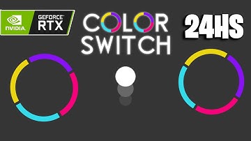 I made COLOR SWITCH with RTX in 24 HOURS using UNITY